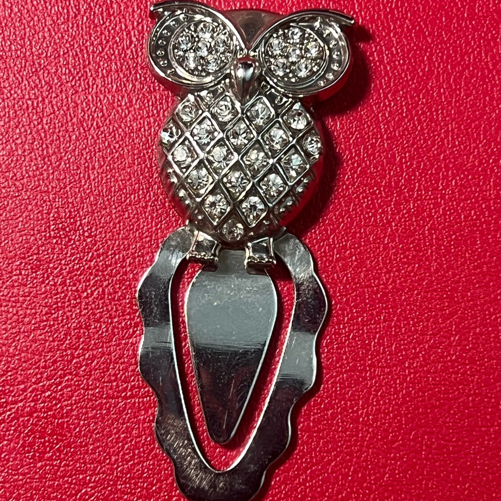 Silver Owl Bookmark